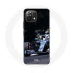Coque pour Xiaomi Mi 11 Lite Formule 1 Valtteri Bottas Pilote automobile F1 Noir