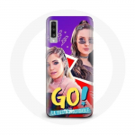 Coque pour Samsung Galaxy A50 Poursuis tes r&ecirc;ves M&iacute;a C&aacute;ceres Et Lupe Ach&aacute;val
