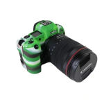 NAUJAS silikoninio &scaron;arvinio dėklo korpuso dangtelio apsauga, skirta Canon EOS R veidrodiniam skaitmeniniam fotoaparatui kamufliažas