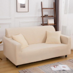 Svetainės sofos užvalkalas 1 vienetas vienspalvis elastingas sofos užvalkalas Kampinis sofos užvalkalas fotelio apsauga 1/2/3/4 sėdynės 1pc 1-Seat 90-140cm