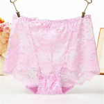 Moteri&scaron;ki apatiniai Sexy Lace Be Trace Hip High Liemens Moteri&scaron;ki trikampiai apatiniai medvilniniai kulk&scaron;nys Patogios kelnaitės didelio dydžio 4XL