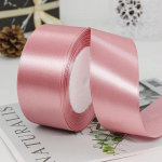 22 metrai / ritinys 4 cm satino juostelės amatų lankelis, pasidaryk pats, dovanų įpakavimas vynui raudonai oranžinė geltona žalia mėlyna violetinė juoda pilka auksinė balta juostelė ribbon 40mm