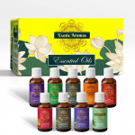 Levandų, rožių, arbatmedžio, jazminų, ylang-ylang, apelsinų, citrinžolių, pipirmėčių, rozmarinų eterinis aliejus, (rinkinys 9)