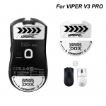 Mouse Feet Skates Itin stiprus nepriekai&scaron;tingas stiklas, itin greitas, lygus ir patvarus padas, skirtas Razer Viper V3 V2 Pro žaidimų pelei A3