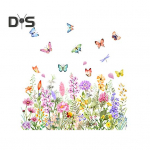 Spalvingi gėlių langų lipdukai dvipusiai statiniai langai, klijuojami gėlių ra&scaron;tais pavasario langų lipdukai, skirti namų miegamojo biuro dekoravimui Buttefly