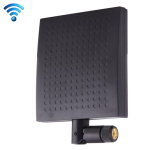 12dBi SMA Male jungtis 2,4 GHz panelinė WiFi antena(Juoda) juoda