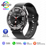 2025 Naujas Watch 6 Classic I&scaron;manusis laikrodis Vyri&scaron;kas GPS Sportinis Fitneso Moterų sveikatos Vandeniui atsparus Bluetooth Skambučių I&scaron;manusis laikrodis Android IOS Silicone belt sidabras