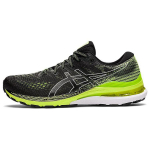 Asics Gel Kayano 28 Juodi Žali Vyri&scaron;ki Sportbačiai 1011B189-004 42
