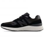 New Balance 880 Juodi Balti Sportbačiai MW880BK6 40.5 juoda balta spalva