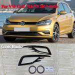 Automobilio priekinio buferio lūpos spoileris Automobilio buferio rūko žibinto grotelių apdailos kėbulo komplektas VW Golf 7 7.5 MK7 MK7.5 2012-2020 ABS tiuningui