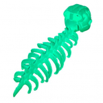 Dinozauro skeleto kostiumas 3D &scaron;viečiantis tamsoje dinozauro skeletas pliu&scaron;inis mielas skeletas su riaumojimo garsu kostiumų vakarėliui apranga Cosplay rekvizitai A