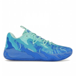 PUMA MB.03 Lo Team Unisex Hyperlink Blue Bright Aqua Electric Peppermint žemi krep&scaron;inio sportbačiai 310519-01 EU 44.5