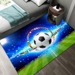 Futbolo nuotraukos Kilimėlis Futbolo aik&scaron;tės kilimas Svetainės apdaila Kilimėliai miegamajam Svetainės kilimėlis Namų įėjimo durų kilimėlis Vaikams 230cm by 160cm