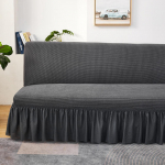 &bdquo;Polar Fleece Fabricvelvet&ldquo; žakardo tinklelis be berankio sofos lovos užvalkalo su sijono užvalkalu, įtaisytas sofos užvalkalas, plaunamas elastingas