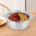 Puodas su skirstytuvu Kini&scaron;kas dvipusis daugiafunkcis degiklis, skirtas kelionei 18cm without lid