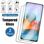 2 vnt. grūdinto stiklo Xiaomi Redmi Note 11 12 Pro Plus 5G 9S 10S 11S ekrano apsaugai, skirta Redmi Note 10 9 8 Pro 10C 9A 8 stiklui Huawei P Smart 2019 gryna