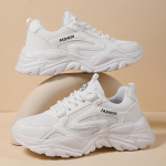 MCTIN balti moteri&scaron;ki sportbačiai su platforma storu padu moteri&scaron;ki vulkanizuoti batai moteri&scaron;ki stambūs batai