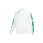 Adidas Neo Vienspalvis Bėgimo Fitneso Puloveris Su Gobtuvu Unisex Vir&scaron;utiniai Drabužiai Baltas Žalias IK5432 XXL