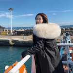 WTEMPO Rudens žiemos moteri&scaron;kos laisvos nuimamos dirbtinio kailio pamu&scaron;alo paltai Didelio dydžio vienspalviai kasdieniai &scaron;varkai su gobtuvu Moteri&scaron;ki &scaron;ilti ilgi parkai M juoda