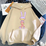 Jax Nuostabus Skaitmeninis Cirko Džemperis Madingas Ilgomis Rankovėmis Kawaii Unisex Ruduo Žiema Vintage Megztiniai Laisvalaikio Y2K Vir&scaron;us Mar&scaron;kinėliai L