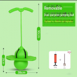 Vaikų kūno rengybos ir pusiausvyros &scaron;okinėjantis kamuolys &ndash; įvairaus amžiaus tamprus &scaron;okinėjimo žaislas varlėms