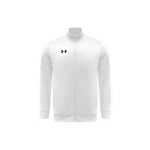 Under Armour Sportinis megztas apykaklės logotipas Striukė Vyri&scaron;kos striukės Balta 21500437-100 XXXL