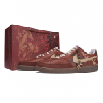 Nike Court Vision Crimson Gold Shadow Atsparūs trinčiai Atsparūs trinčiai Žemi Kateboardo Batai Vyri&scaron;ki Raudoni HV2530-100(Komanda1856-) 42