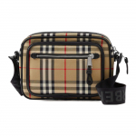 Burberry Vintage Check Odinė Kameros Rankinė Unisex Pečių Mai&scaron;elis Geltona 8010152 Basic Set (Bag+Dust Bag)
