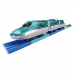 Takara Tomy H5 serijos Shinkansen traukinuko žaislas &bdquo;Kelionė pirmyn ir atgal&ldquo; nuo 3 metų. Atitinka žaislų saugos standartus ir turi ST ženklą &bdquo;Plarail S-40 Bėgiai!&ldquo; Hayabusa auk&scaron;tyn.