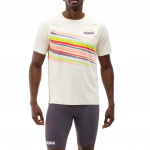 HOKA ONE ONE Greitai džiūstantys kvėpuojantys apvalios apykaklės antibakteriniai bėgimo mar&scaron;kinėliai vyrams Vir&scaron;ūnės 1173530P M