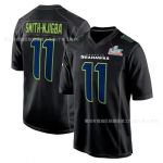Seattle Seahawks NFL Futbolo Džersis Unisex Suaugusiems Sportinė Apranga Komandos Gerbėjų Apranga Ruduo Žiema XXXL black