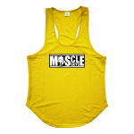 Muscleguys Vyri&scaron;ki vasariniai raumenų sportiniai treniruokliai, treniruokliai, kvėpuojantys berankoviai sporto salės bėgimo treniruočių liemenės, tinklinės spalvos M juoda