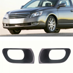 2vnt kairysis + de&scaron;inysis priekinio buferio rūko žibinto rėmo apdaila, skirta Toyota Avalon 2005-2007