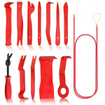 Automobilių i&scaron;montavimo įrankiai 13 dalių automobilio apdailos plei&scaron;tų rinkinys, skirtas durų skydelio prietaisų skydelio atidarytuvui Automobilių remonto i&scaron;ėmimo įrankis Garso radijo CD garsiakalbis 26x21x6cm