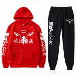 Vyri&scaron;ki megztinių rinkiniai Anime Tokyo Revengers Hoodies + sportiniai kelnės 2vnt Gambar Valhalla Graphics Kelnės Gatvės drabužiai Drabužiai XS-4XL M
