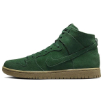Nike Dunk High Pro Decon SB Gorge Green Unisex sportbačiai Juodi su gumos ir &scaron;viesiai rudos spalvos padu DQ4489-300 gray