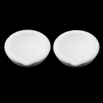 2 x kvarcinis silicio dioksidas lydantis tiglio puodo puodelis 100 g 4,5 x 1,7 cm