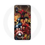 Coque pour Xiaomi Redmi Note 5 AI Dual Camera Avengers invaders Anciens soldats