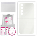 apgo MATTE Protective Skin Sticker for the back compatible with Meizu 20 Infinity, Wrap Film, Hydrogel Film, Flexible, Soft TPU with positioning layer