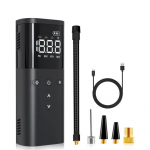 New Vehicle-mounted intelligent wireless air pump, compact and portable, inflatable, intelligent digital display, universal for tires