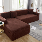 Sofos užvalkalai svetainei Neper&scaron;lampami sofos sofos fotelio užvalkalai L formos kampiniai žakardo užvalkalai 1/2/3/4 vietų 1 Seater 90-140 cm