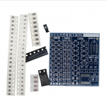 Smt Smd komponentų suvirinimo praktika PCB plok&scaron;tės litavimo lydmetalis &bdquo;pasidaryk pats&ldquo; komplektas