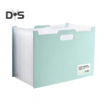 Akordeono tipo segtuvas, i&scaron;plečiamas vertikalus dokumentų organizatorius, 13 ki&scaron;enių segtuvas su spalvotomis etiketėmis namams, biurui, mokyklai