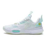 Li Ning All City 10 V1 Patvarūs Neslystantys Smūgius sugeriantys Žemo profilio Krep&scaron;inio batai Vaikams sportbačiai Balti ABPS059-1 39
