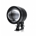 1/2 vnt. motociklo LED prožektorius Hi Low Beam, baltas geltonas pagalbinis rūko žibintas 12W universalus priekinis žibintas, tinka motociklams, dviračiams, keturračiams, visureigiams, UTV, UTE 1pcs
