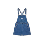 Levis Vienos spalvos Tiesios Kelnės Paprasti Džinsiniai Kombinezonai Moteri&scaron;ki &Scaron;ortai Mėlyni 52333-0046 XS