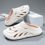 Vyri&scaron;kos &scaron;lepetės Sandalai Batai vyrams Paplūdimio Mink&scaron;ti ir patogūs Neslystantys Vidaus ir lauko Dėvėjimui atsparūs Vėdinami Unisex nauji 4445 balta