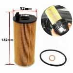 Automobilio tepalo filtras 11428507683 52mm*52mm Priedai Dyzelinis 3 E90 E91 X6 F16 Auk&scaron;tos kokybės pakaitinis CHINA
