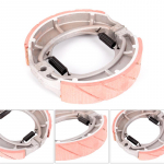 Galiniai būgniniai stabdžių kaladėlės 125 mm skirtos Gn125Bajaj Gy6 125cc 150cc mopedui, motoroleriui