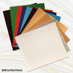 Neaustinis veltinio audinys, 10x10 cm kratinio audinio rinkinys, skirtas vaikams &bdquo;Scrapbooking&ldquo;, &bdquo;pasidaryk pats&ldquo; 40Pcs